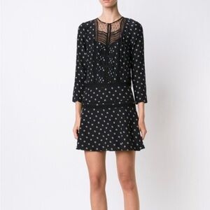 Veronica Beard Black Jasmine Lace Mini Dress 2